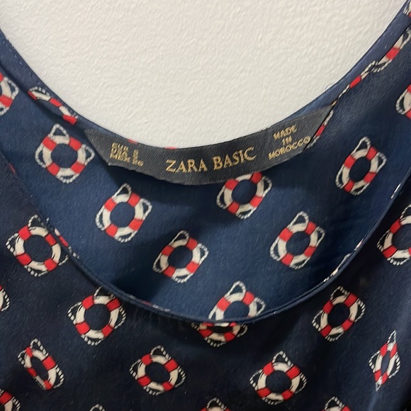 Zara “yachtie” peplum top - Picture 3 of 3